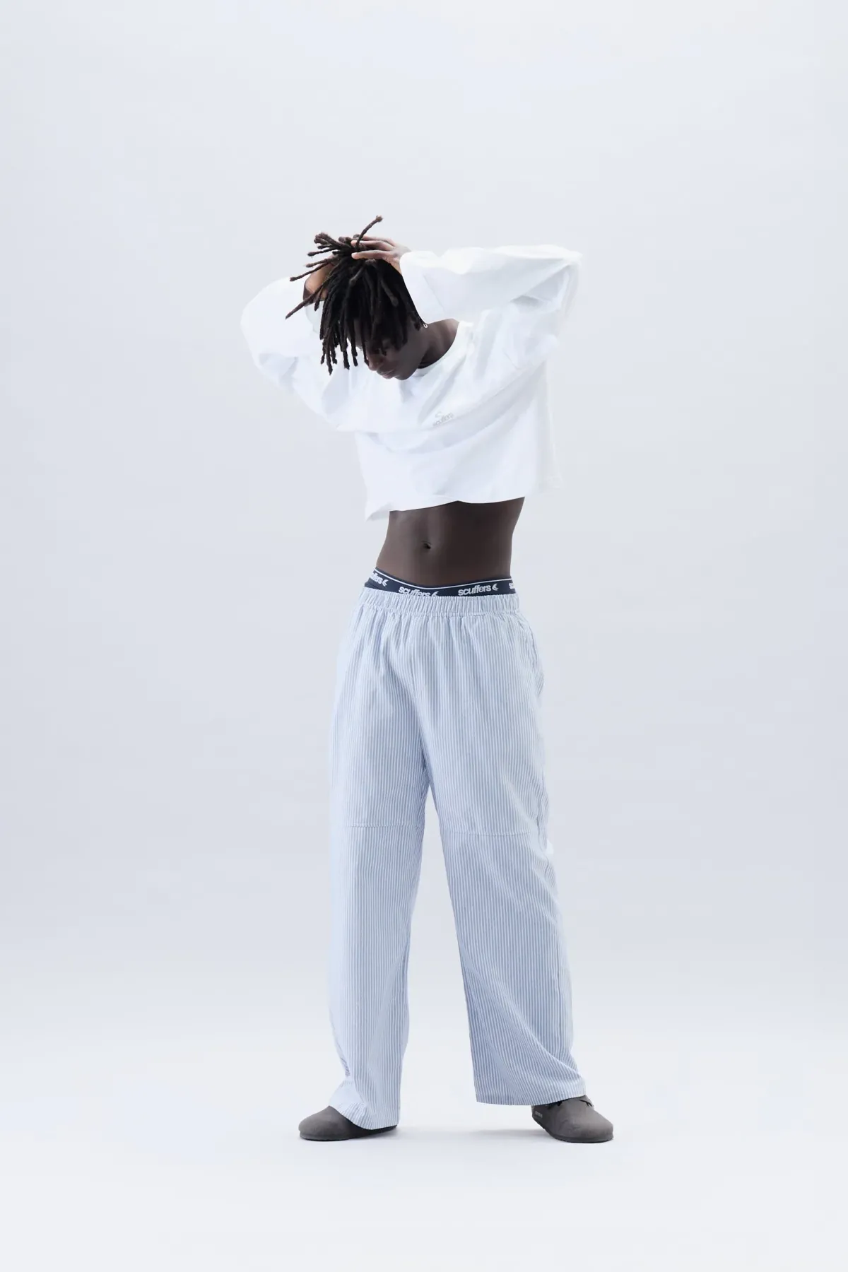 Scuffers Pants & Sweatpants^Striped Blue Pants