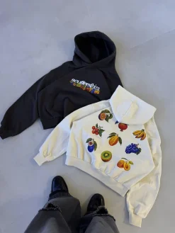 Scuffers Hoodies^Sweet Ecru Hoodie