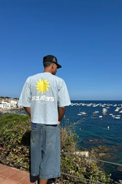 Scuffers T-shirts^Tarifa Light Blue T-Shirt