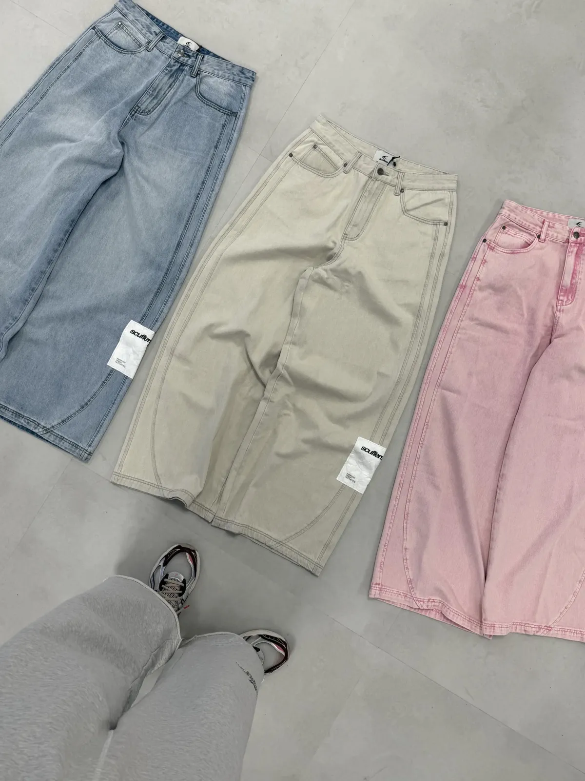 Scuffers Pants & Sweatpants^Tech Blue Denim