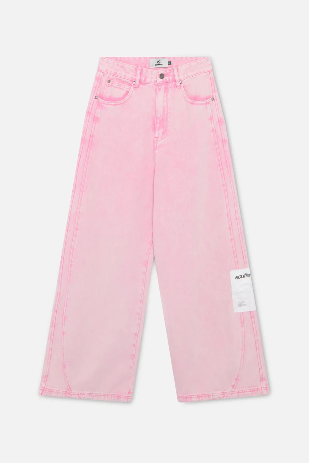 Scuffers Pants & Sweatpants^Tech Pink Denim