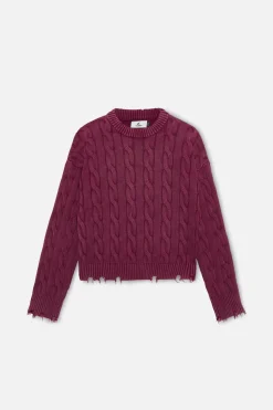 Scuffers Knitwear^Trench Jersey Burgundy