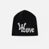 Scuffers Beanies^With Love Black Beanie
