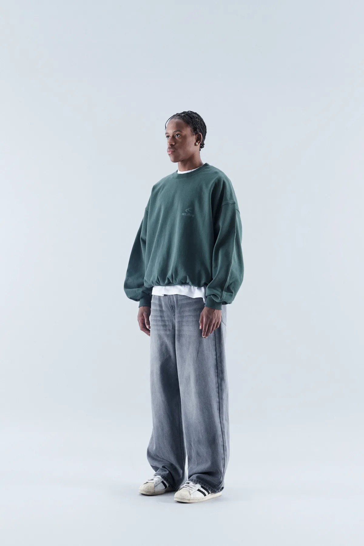 Scuffers Crewneck^WLW Green Crewneck