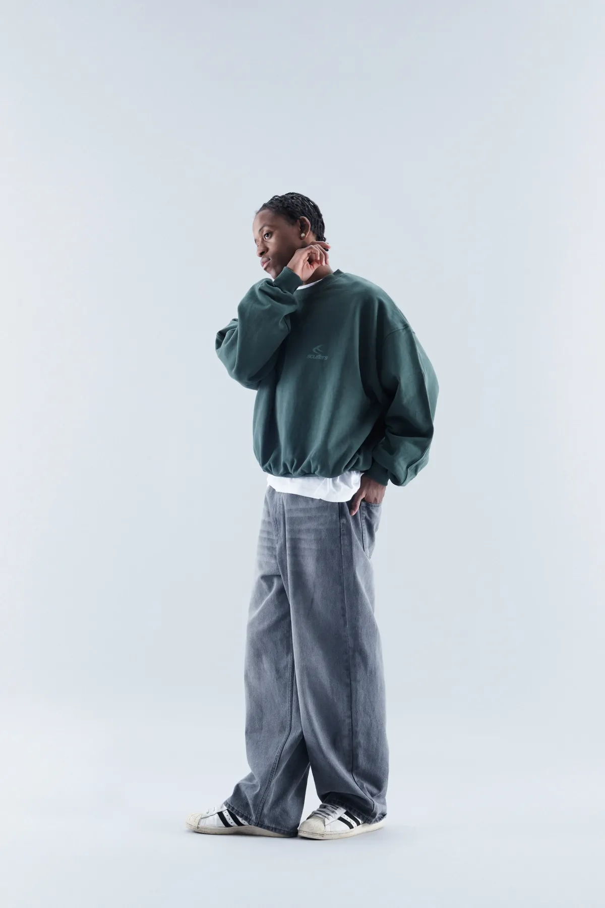 Scuffers Crewneck^WLW Green Crewneck