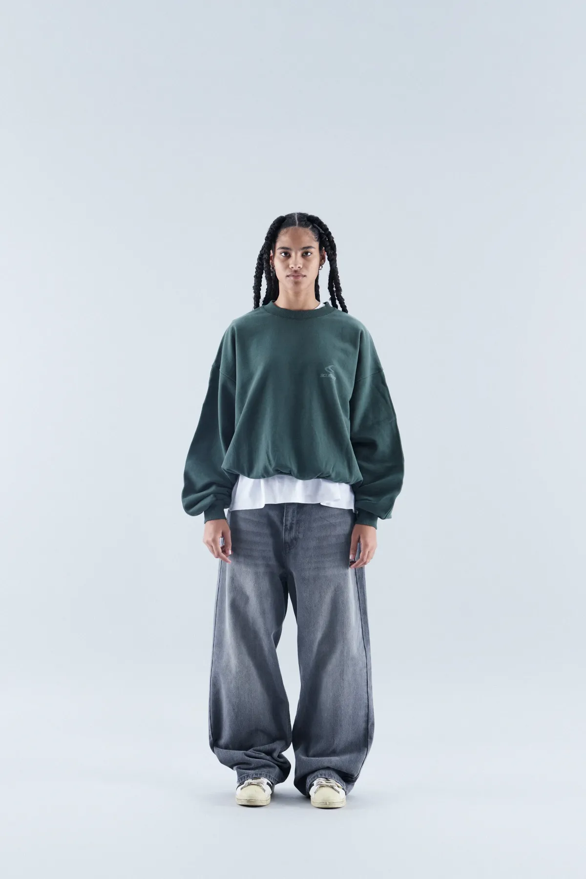 Scuffers Crewneck^WLW Green Crewneck