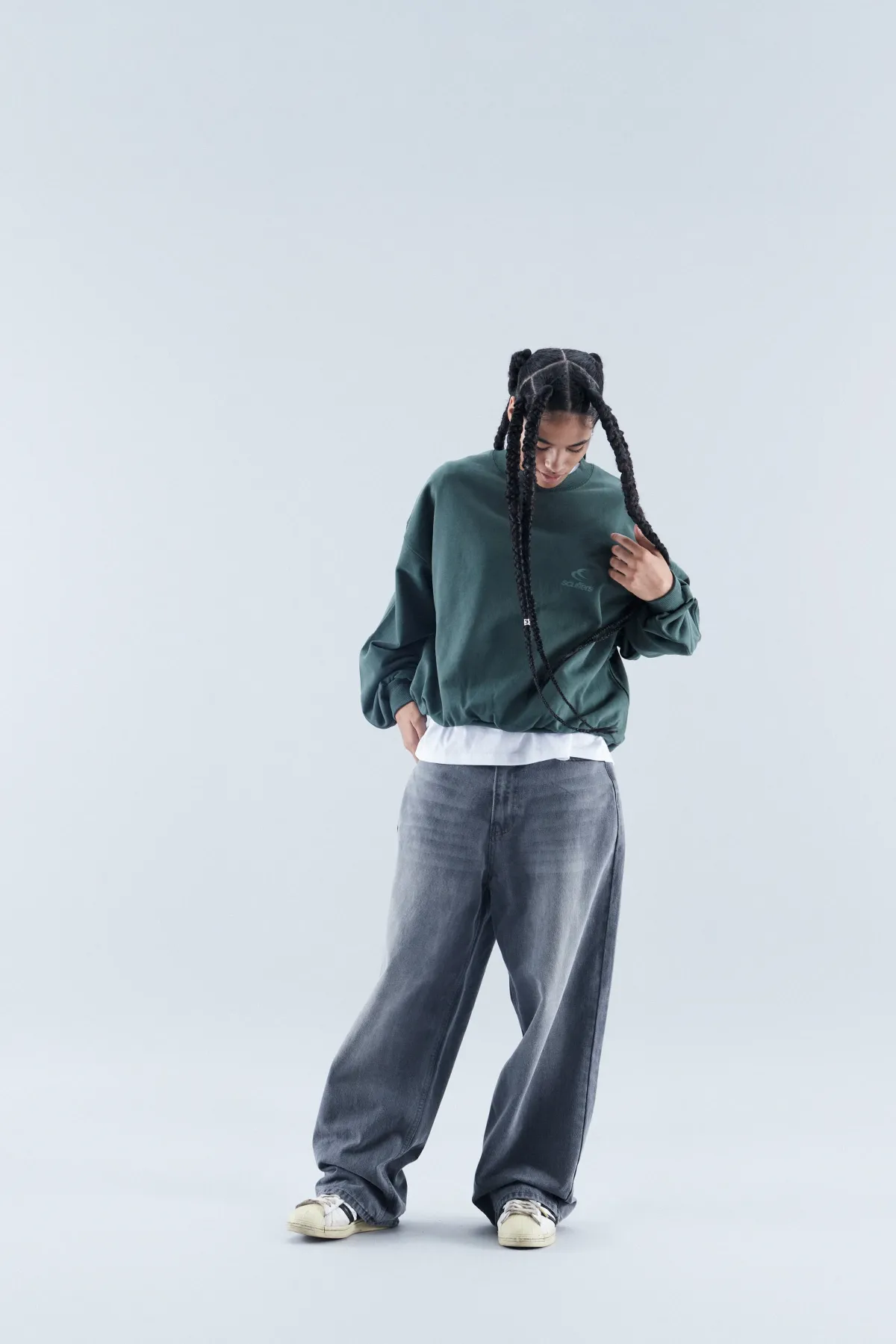 Scuffers Crewneck^WLW Green Crewneck