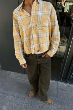 Scuffers Shirts & Polos^Yellow Checkered Shirt