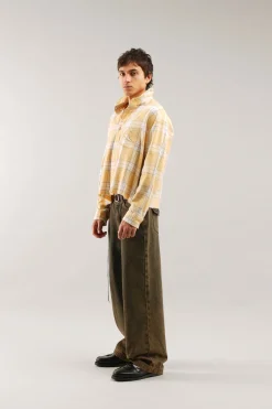 Scuffers Shirts & Polos^Yellow Checkered Shirt