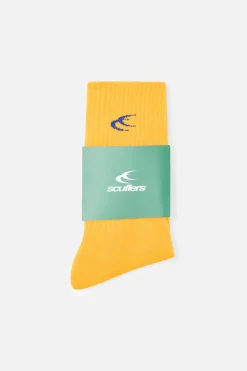 Scuffers Socks^Yellow Print Socks